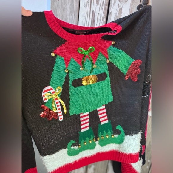 Merry wear Couples Christmas Sweater size L/ XL - Picture 3 of 7